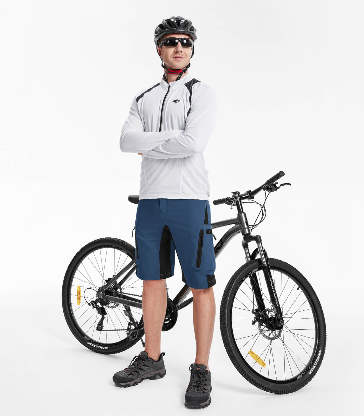 Men's Padded Mountain Bike Shorts - CycleAir M001