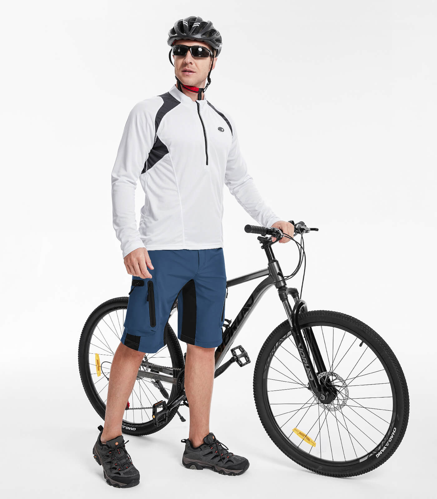 Men's Padded Mountain Bike Shorts - CycleAir M001