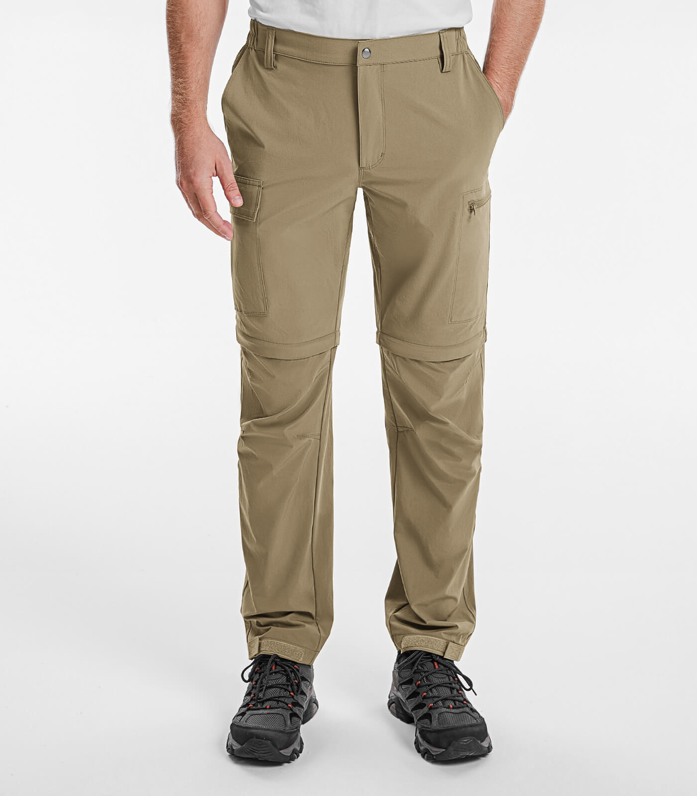 Men's Convertible Hiking Pants Quick Dry Lightweight Zip Off Pants