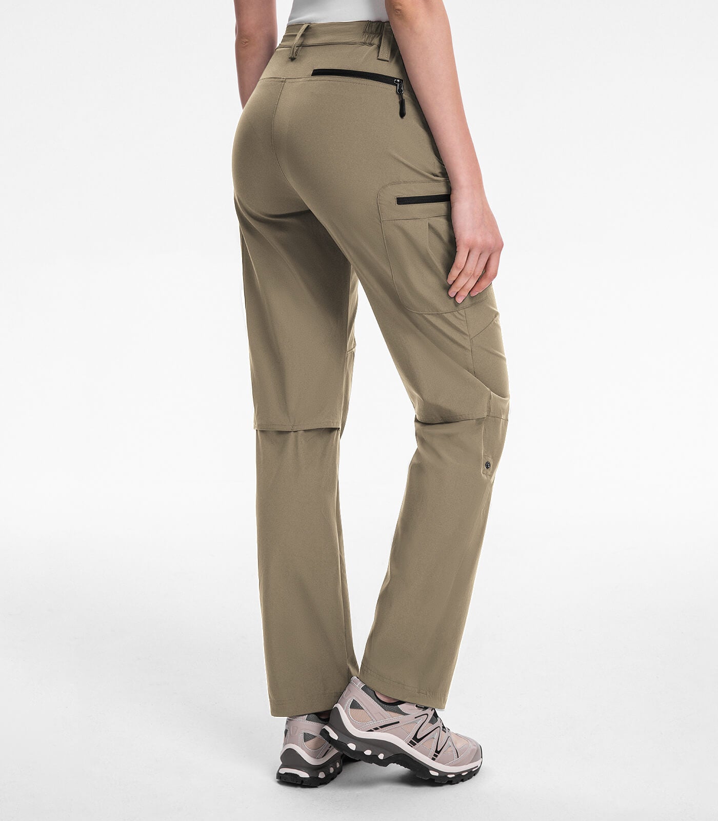 Women's Hiking Pants Cargo Quick-Dry Stretch Lightweight - HikerFlex W022