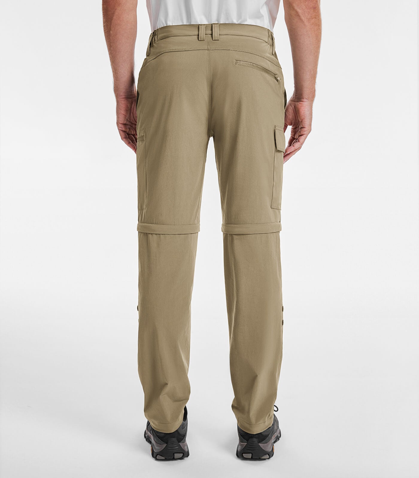 Men's Convertible Hiking Pants Quick Dry Cargo Pants - HikerFlex M015