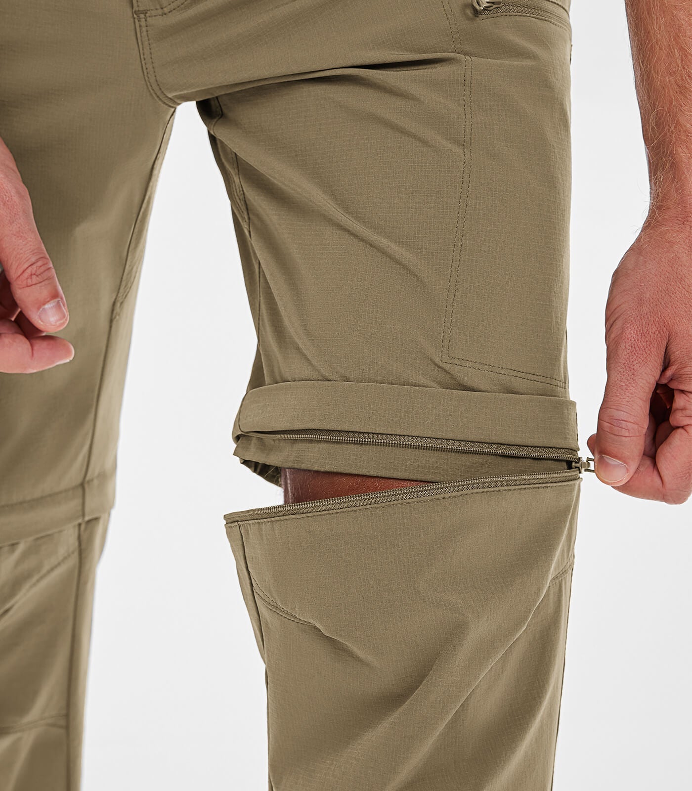 Men's Convertible Hiking Pants Quick Dry Cargo Pants - HikerFlex M015