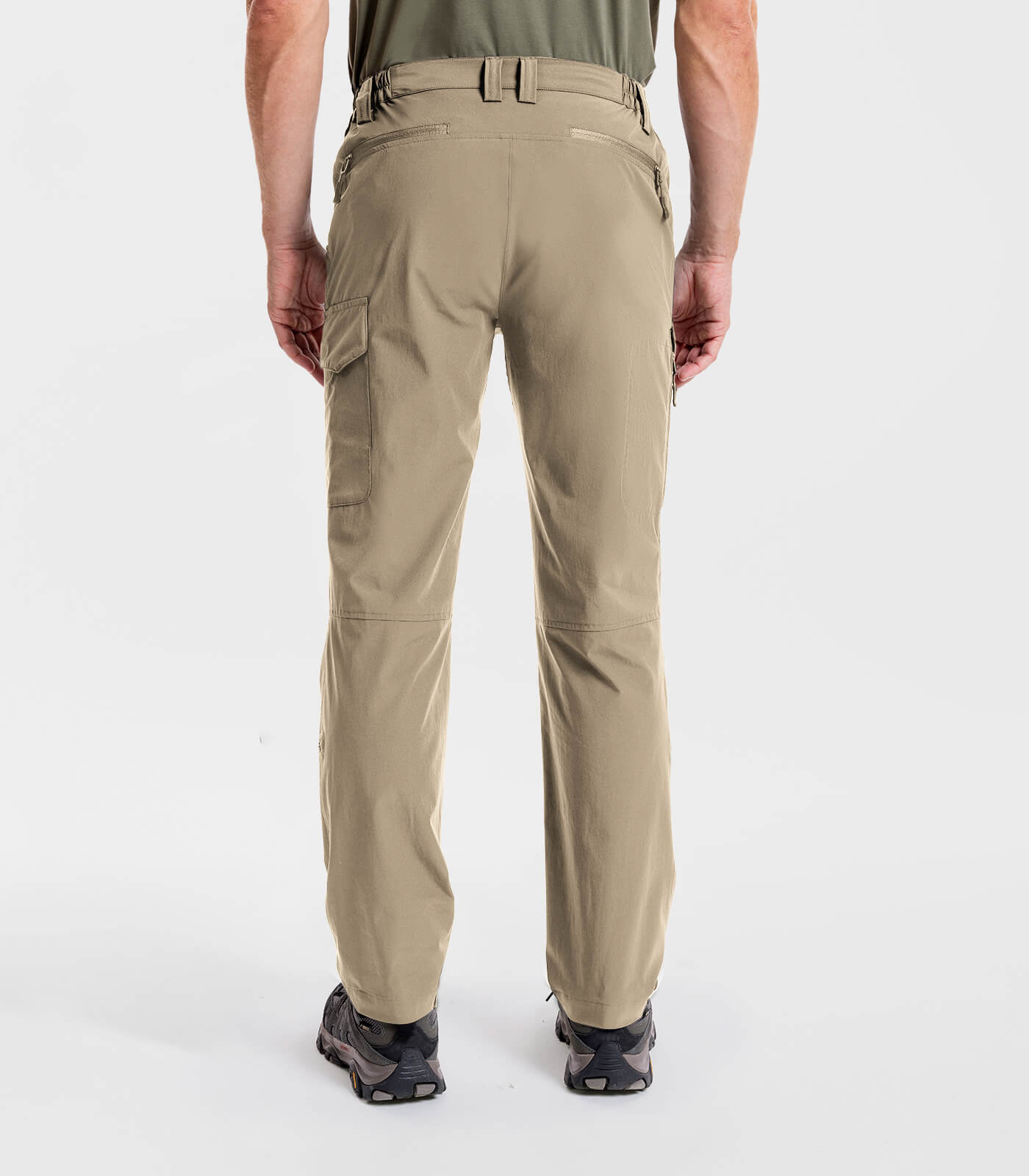 Men's Hiking Cargo Pants Waterproof Quick Dry 7 Pockets - HikerFlex M034