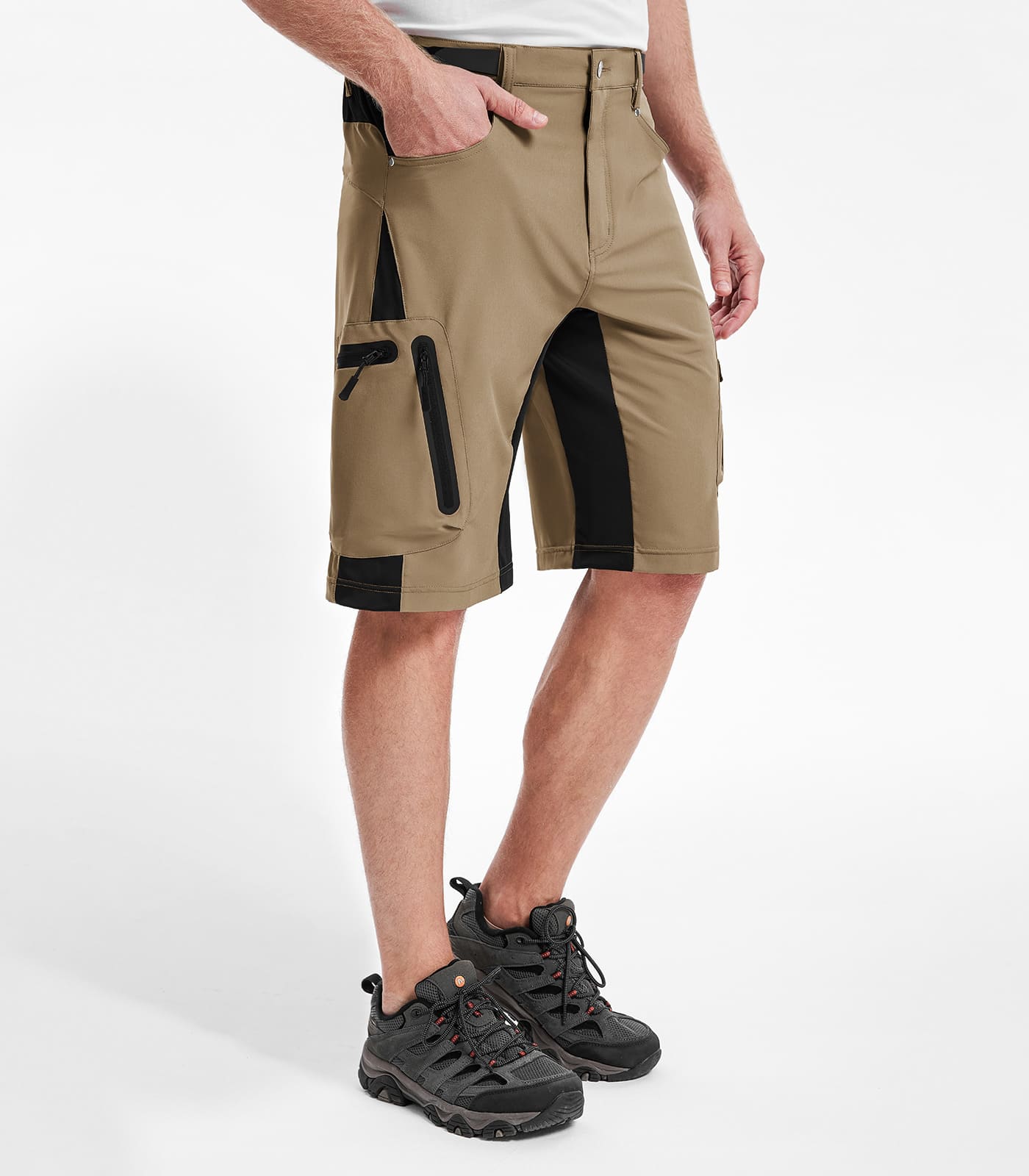 Men's Hiking Cargo Shorts - TrailPioneer M001