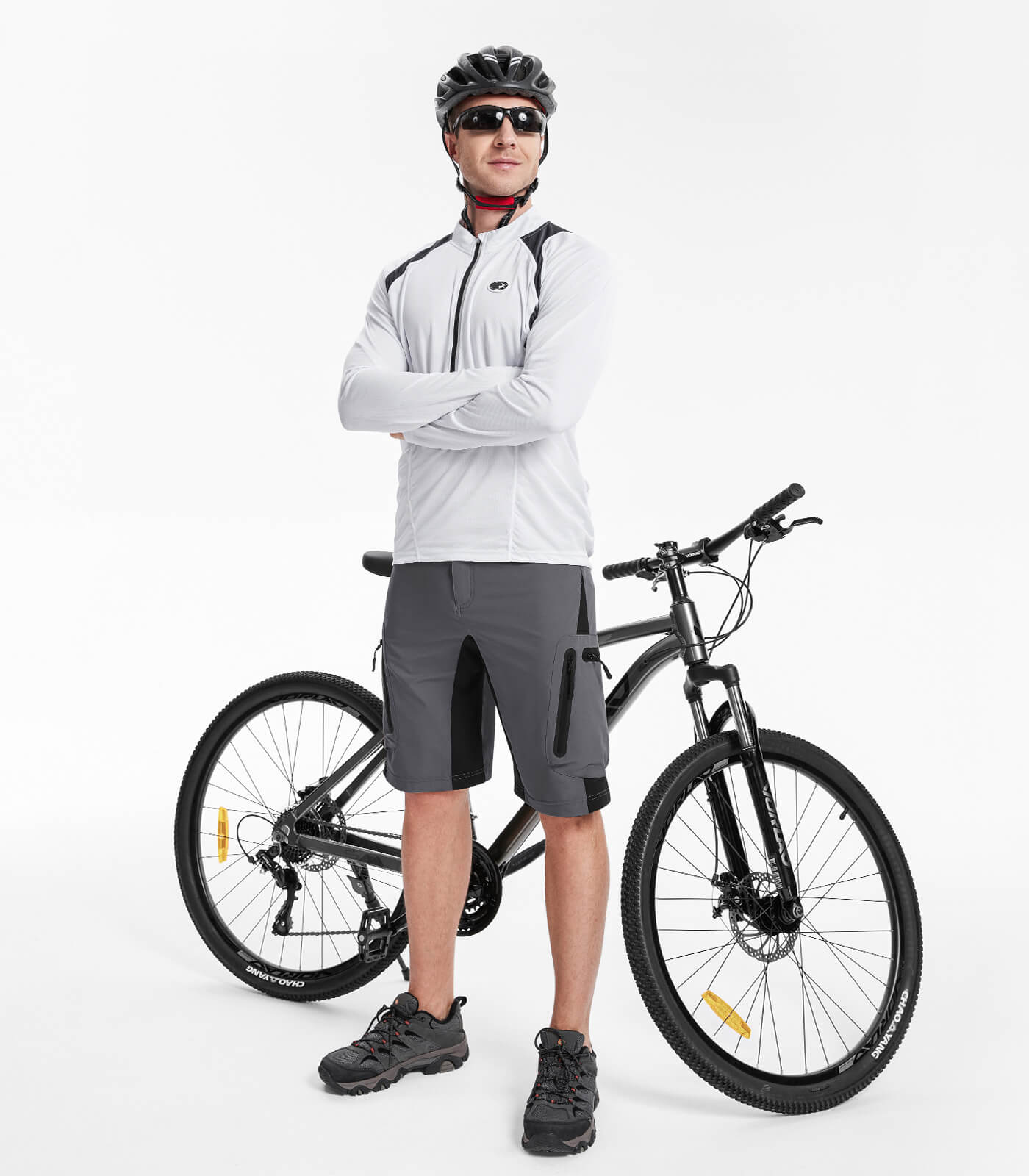 Men's Padded Mountain Bike Shorts - CycleAir M001