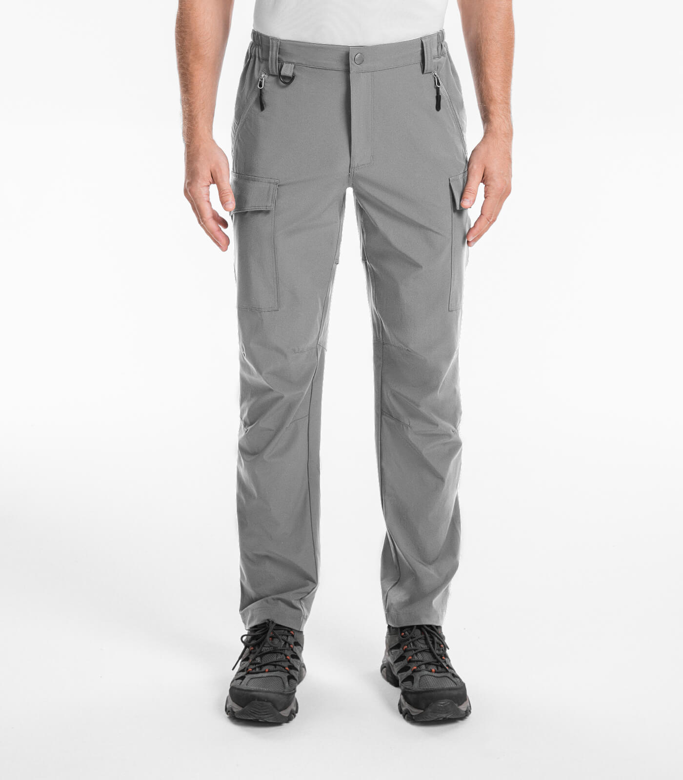 Men's Hiking Cargo Pants Water-Resistant Quick Dry - HikerFlex M033