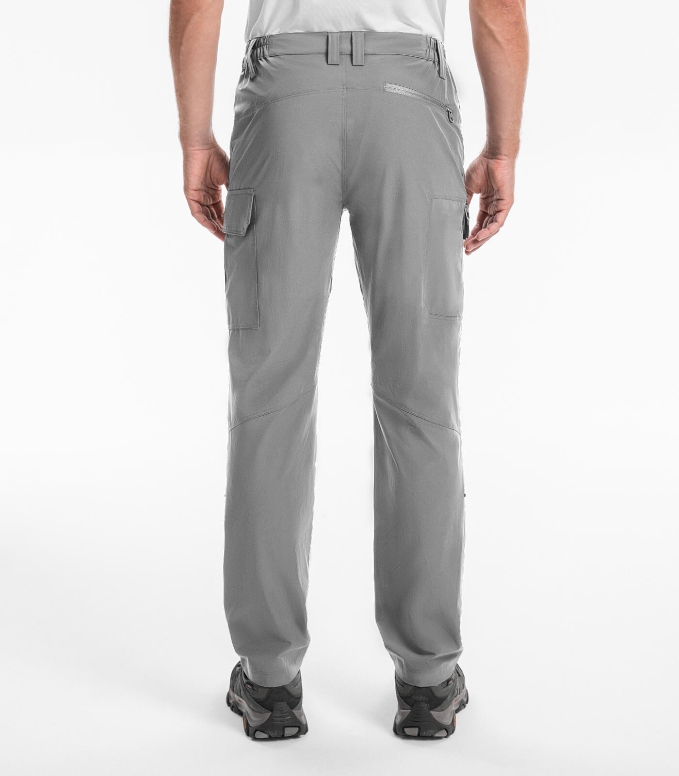 Men's Hiking Cargo Pants Water-Resistant Quick Dry - HikerFlex M033