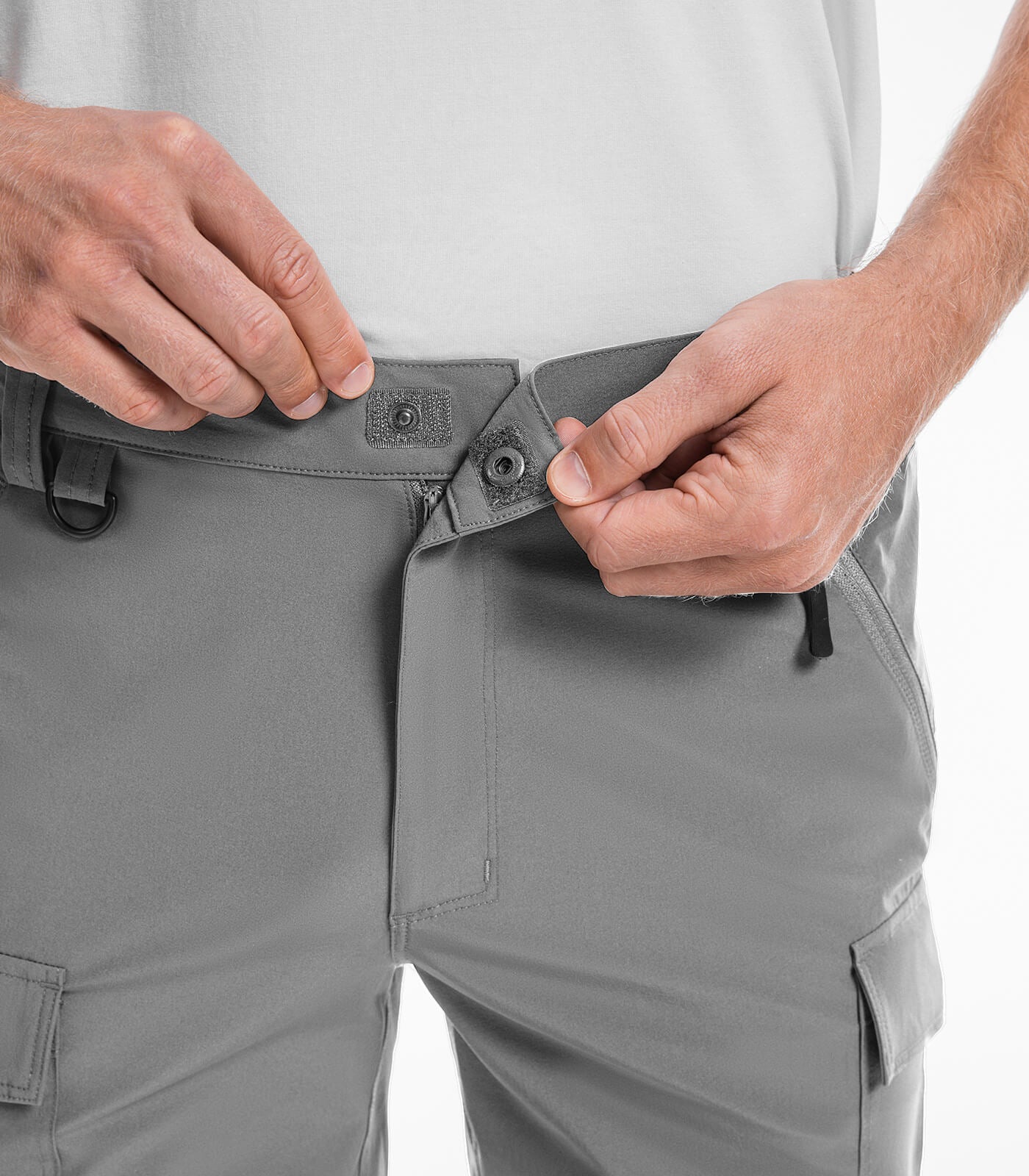 Men's Hiking Cargo Pants Water-Resistant Quick Dry - HikerFlex M033