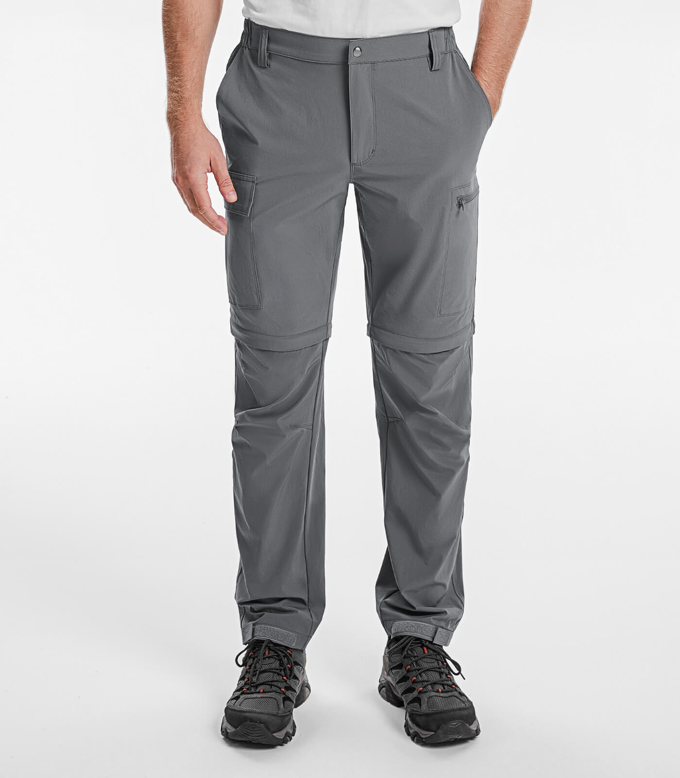 Men's Convertible Hiking Pants Quick Dry Cargo Pants - HikerFlex M015
