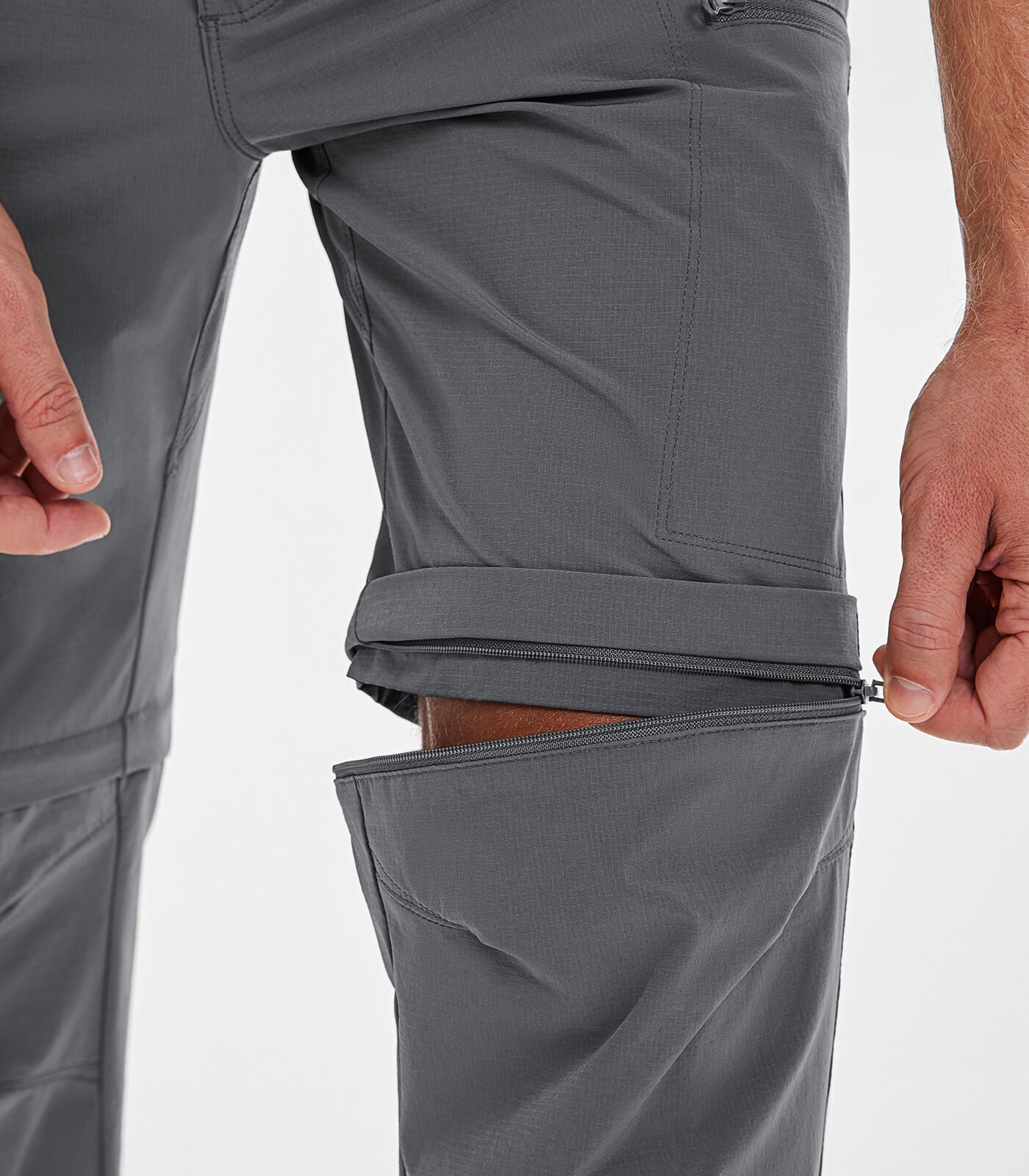 Men's Convertible Hiking Pants Quick Dry Cargo Pants - HikerFlex M015