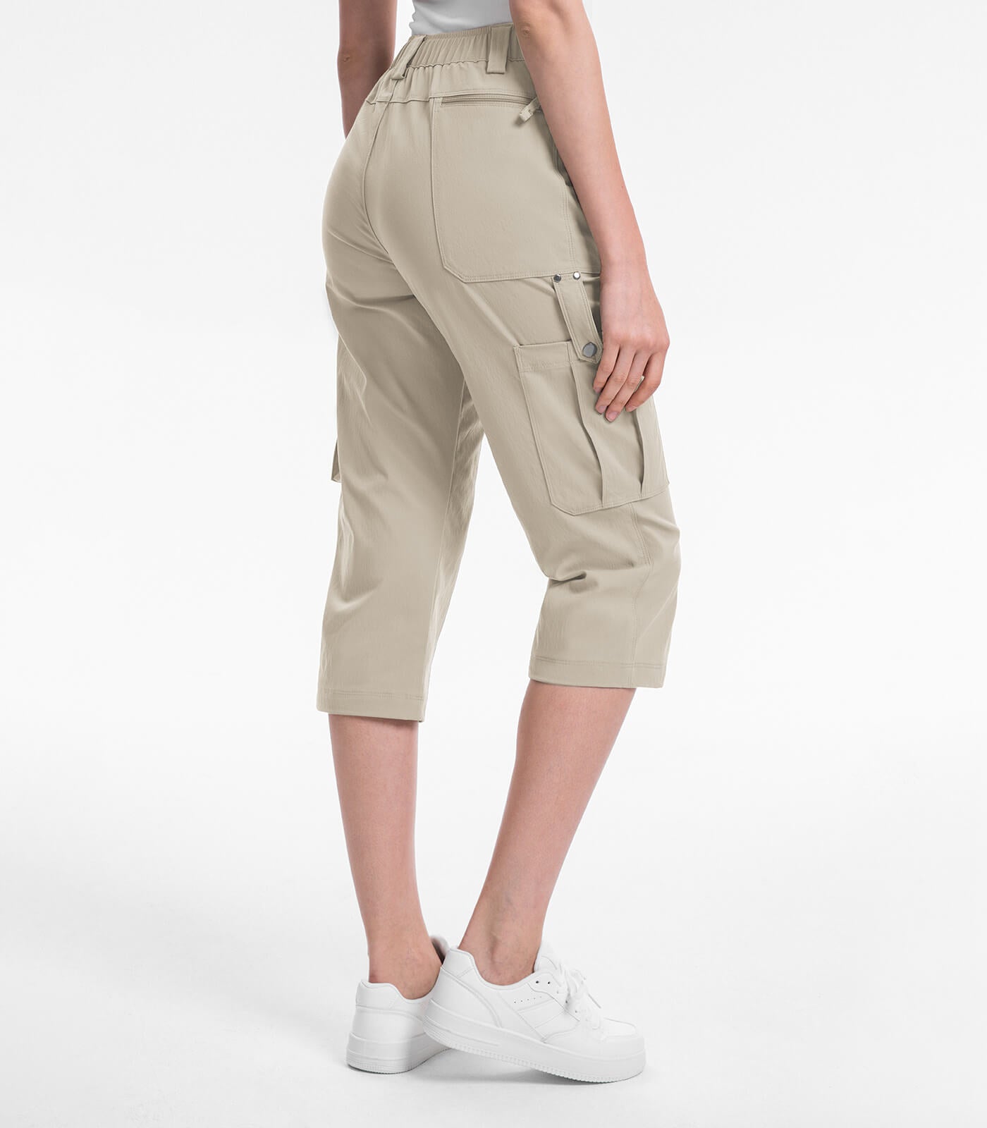 Damen Cargo Capri-Hosen 12