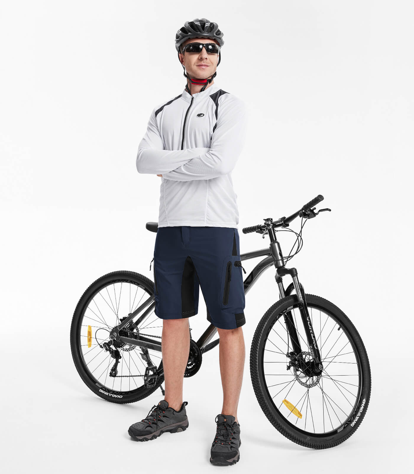 Men's Padded Mountain Bike Shorts - CycleAir M001