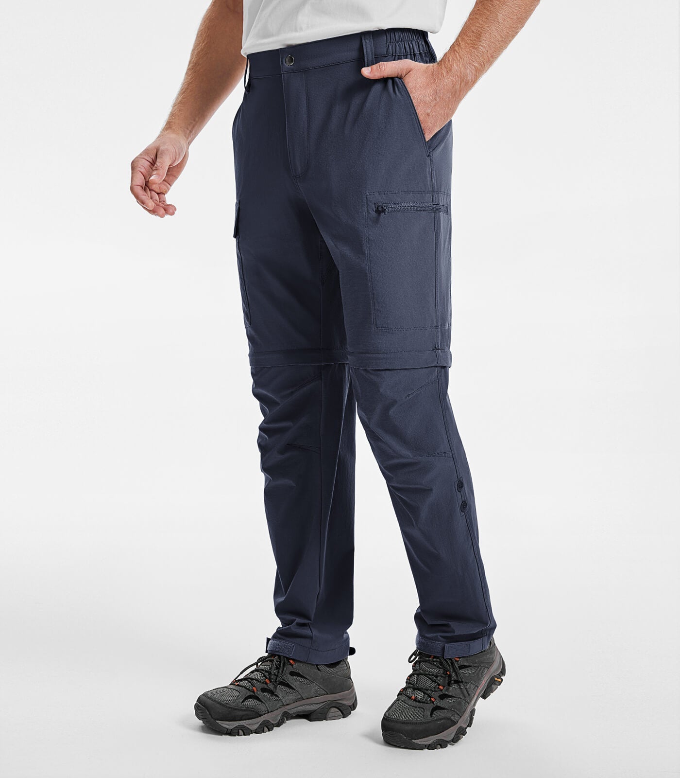 Men's Convertible Hiking Pants Quick Dry Cargo Pants - HikerFlex M015
