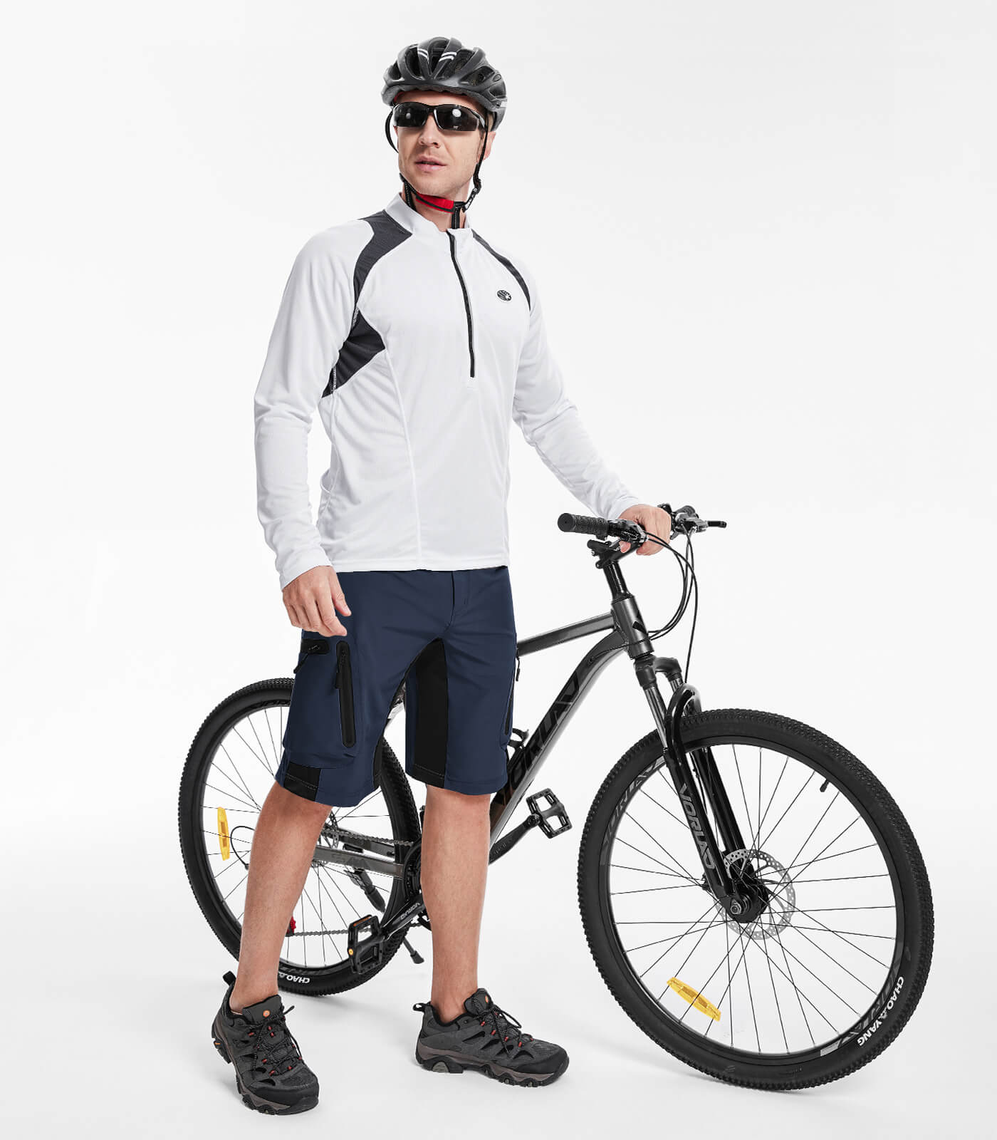 Men's Padded Mountain Bike Shorts - CycleAir M001