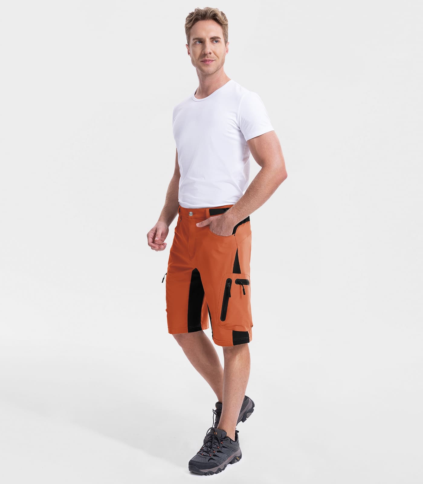Men's Hiking Cargo Shorts - TrailPioneer M001