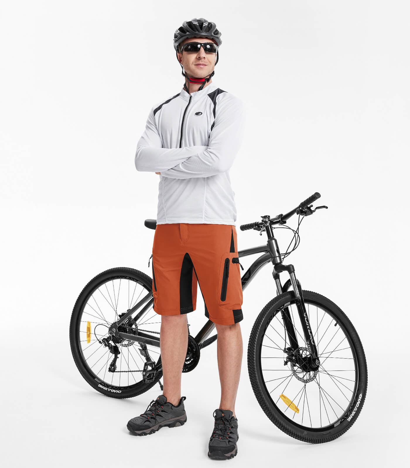 Men's Padded Mountain Bike Shorts - CycleAir M001