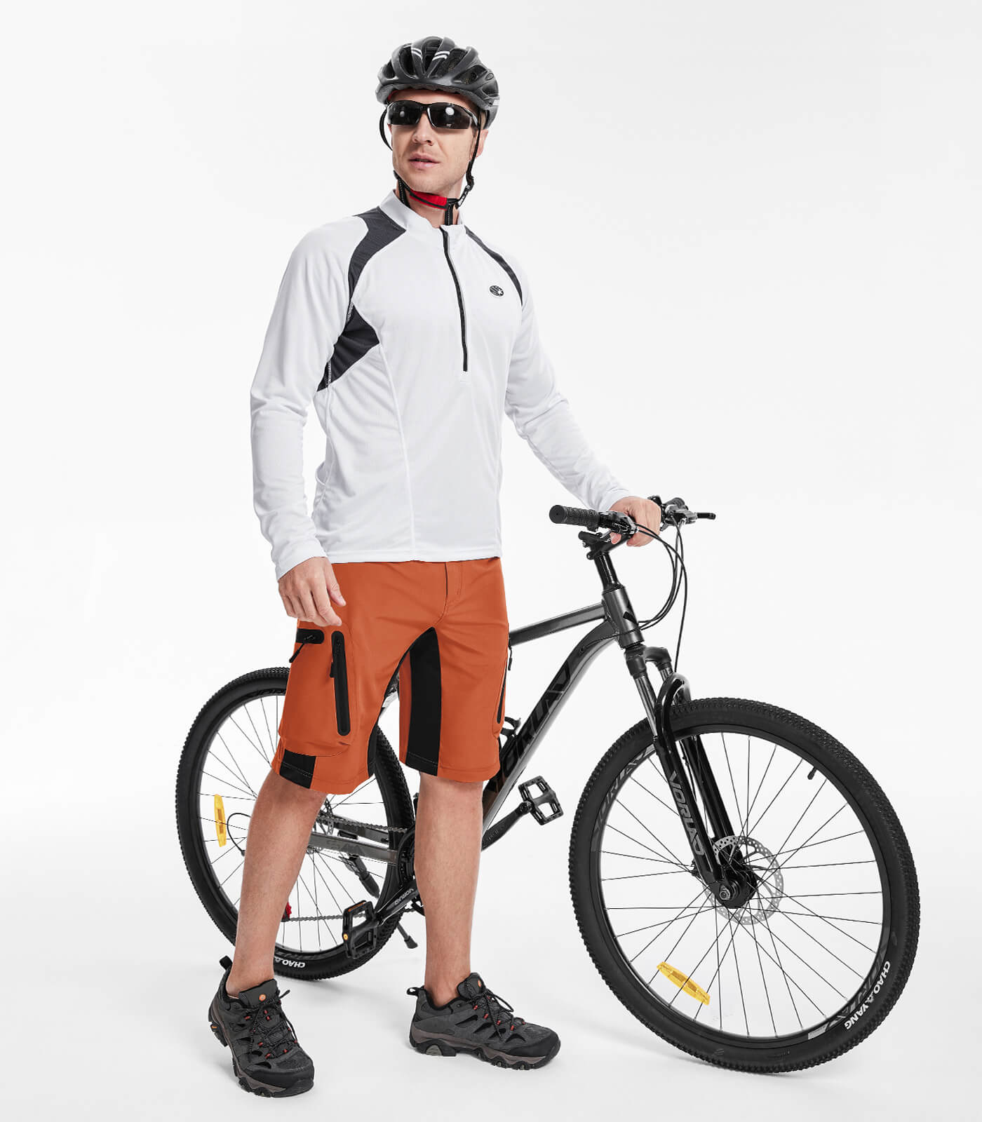 Men's Padded Mountain Bike Shorts - CycleAir M001