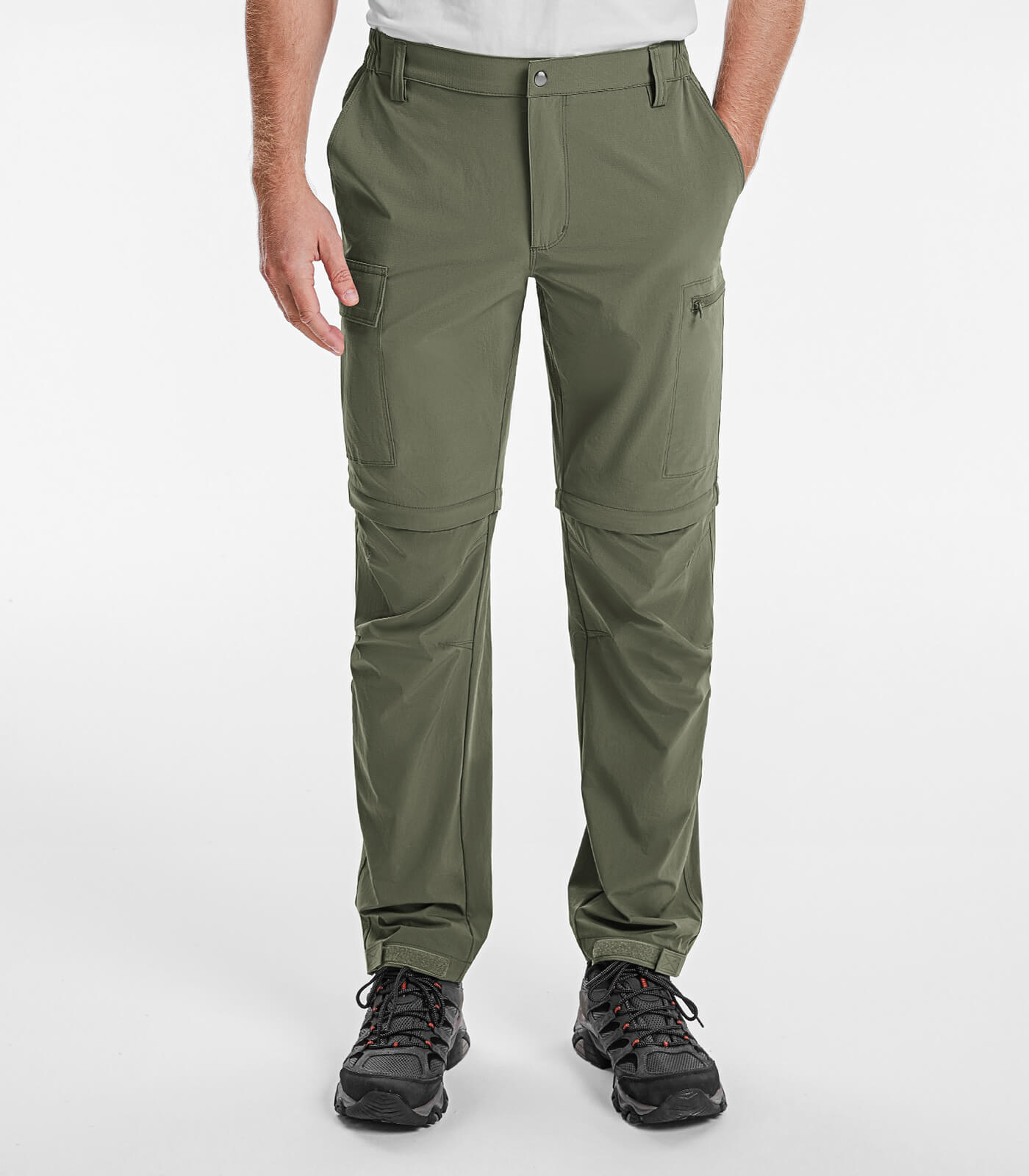 Men's Convertible Hiking Pants Quick Dry Cargo Pants - HikerFlex M015