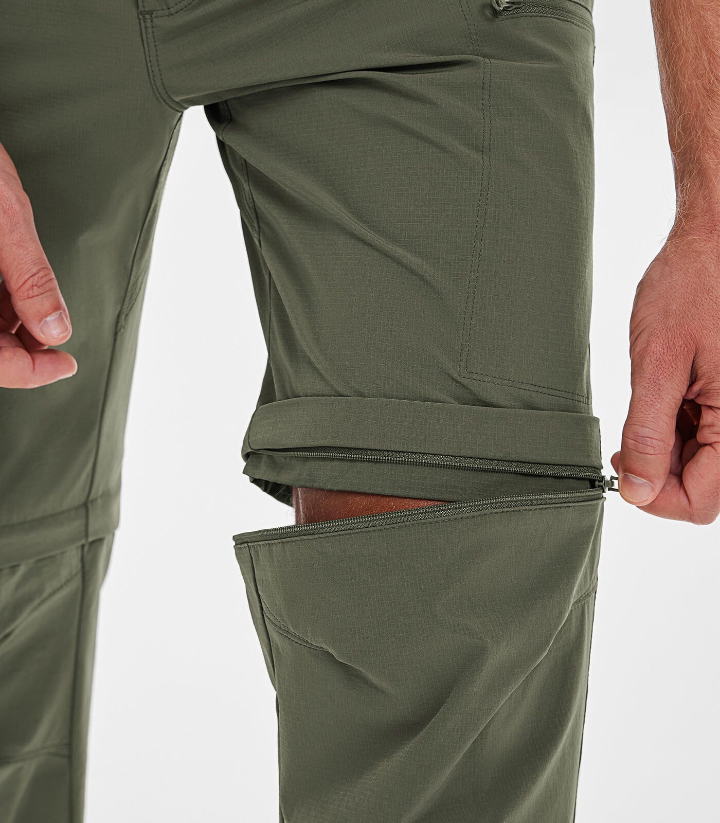 Men's Convertible Hiking Pants Quick Dry Cargo Pants - HikerFlex M015