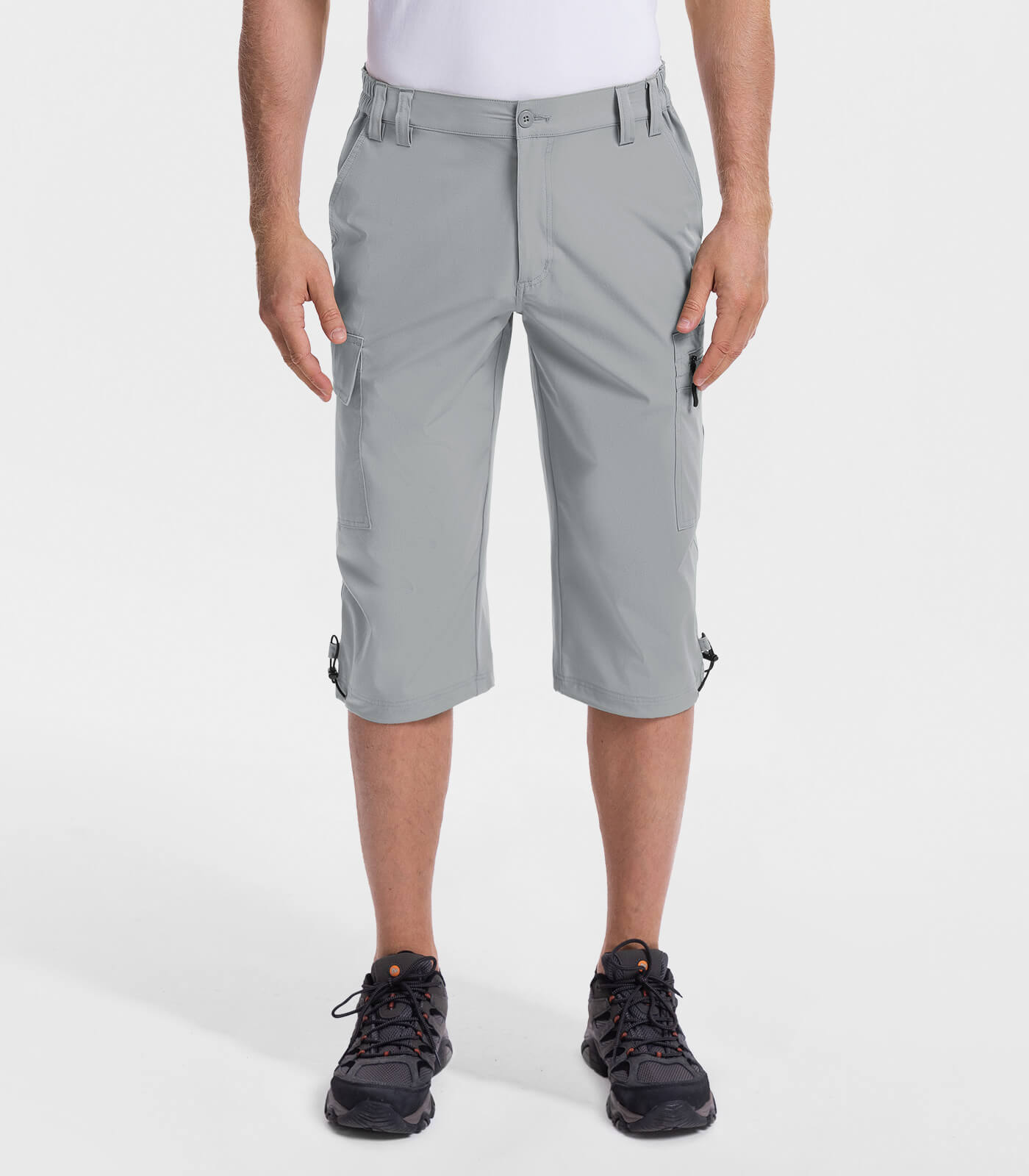 Men's 3/4 Short Bermuda Cargo Outdoor Capris - TrailPioneer M031
