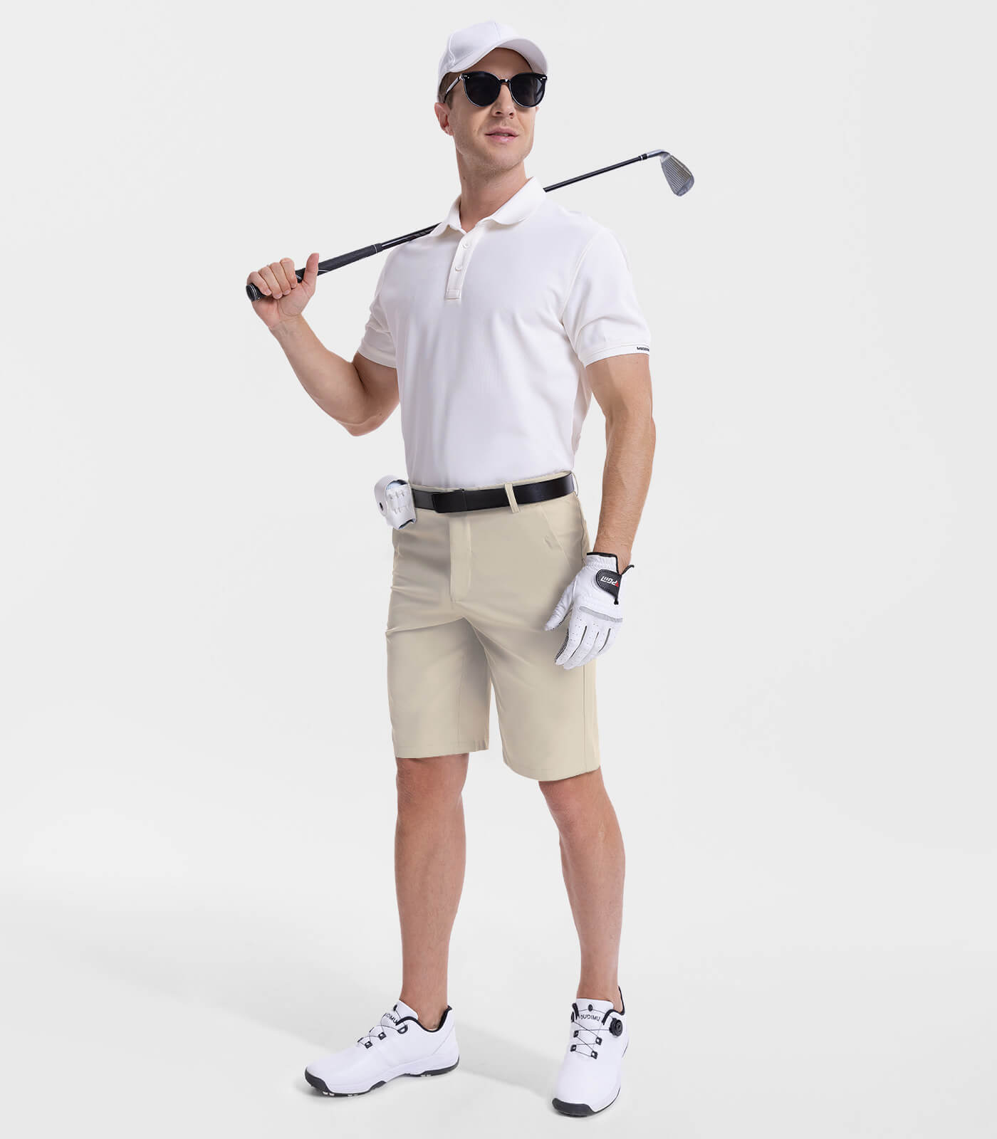 Men's Golf Dress Casual Shorts 7" 10" Quick Dry - SwingLuxe M032