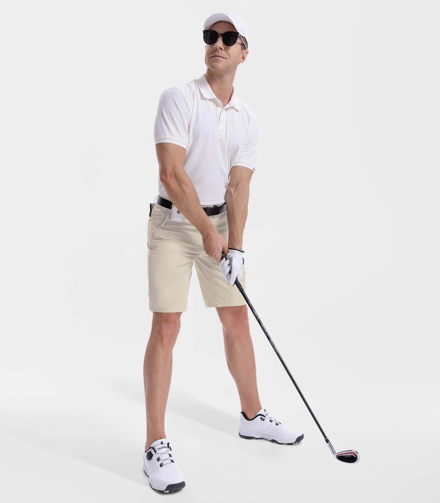 Men's Golf Dress Casual Shorts 7" 10" Quick Dry - SwingLuxe M032