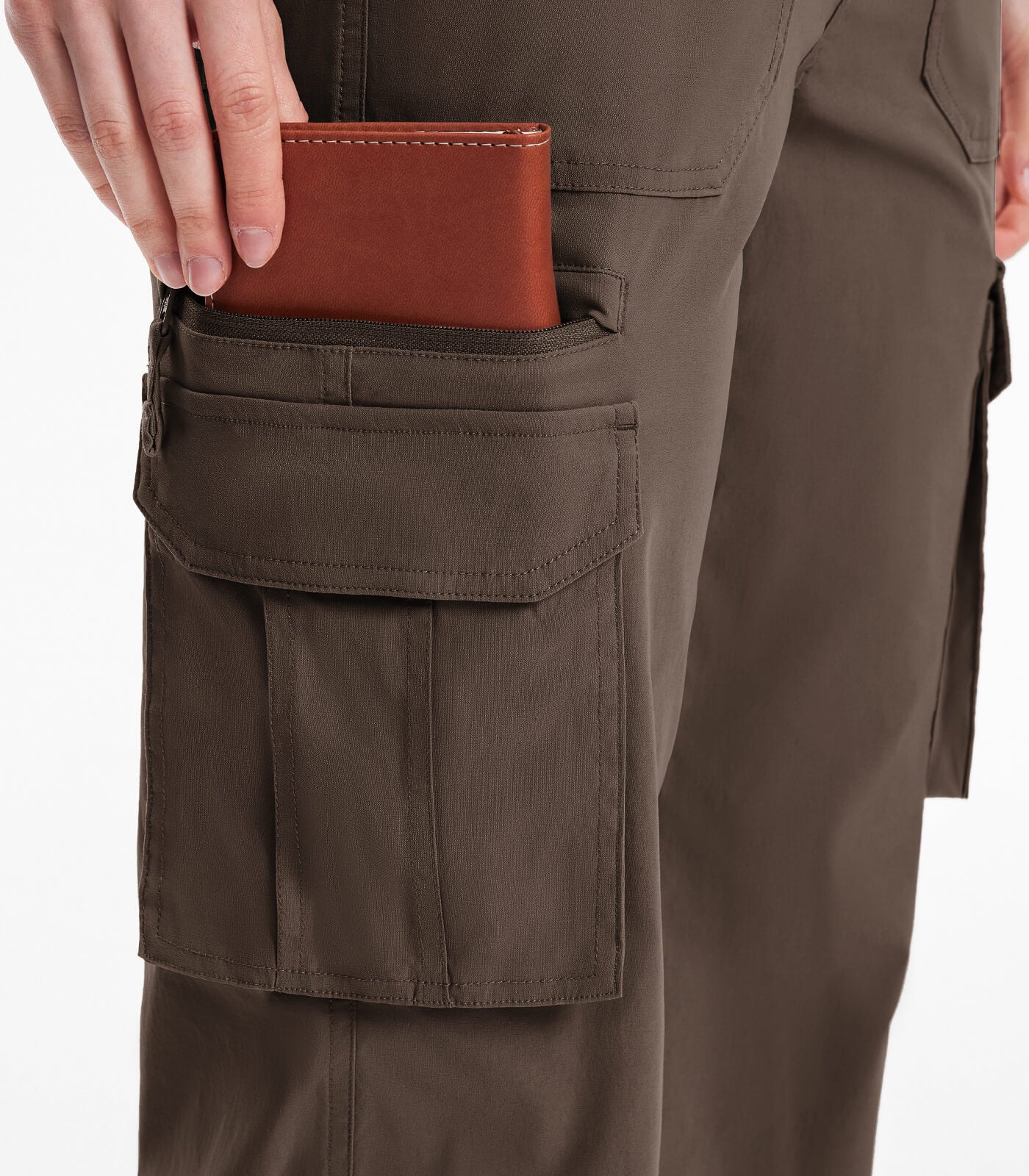 Women's Cargo Hiking Pants High Waisted - HikerFlex W037