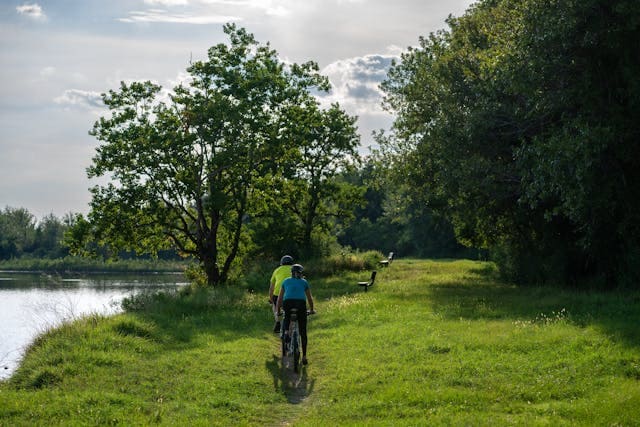 How to apply the front brake to avoid falling？