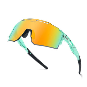 Lunettes de soleil polarisées de sport pour hommes et femmes, lunettes de soleil de baseball et de softball pour jeunes enfants pour le cyclisme et la course à pied