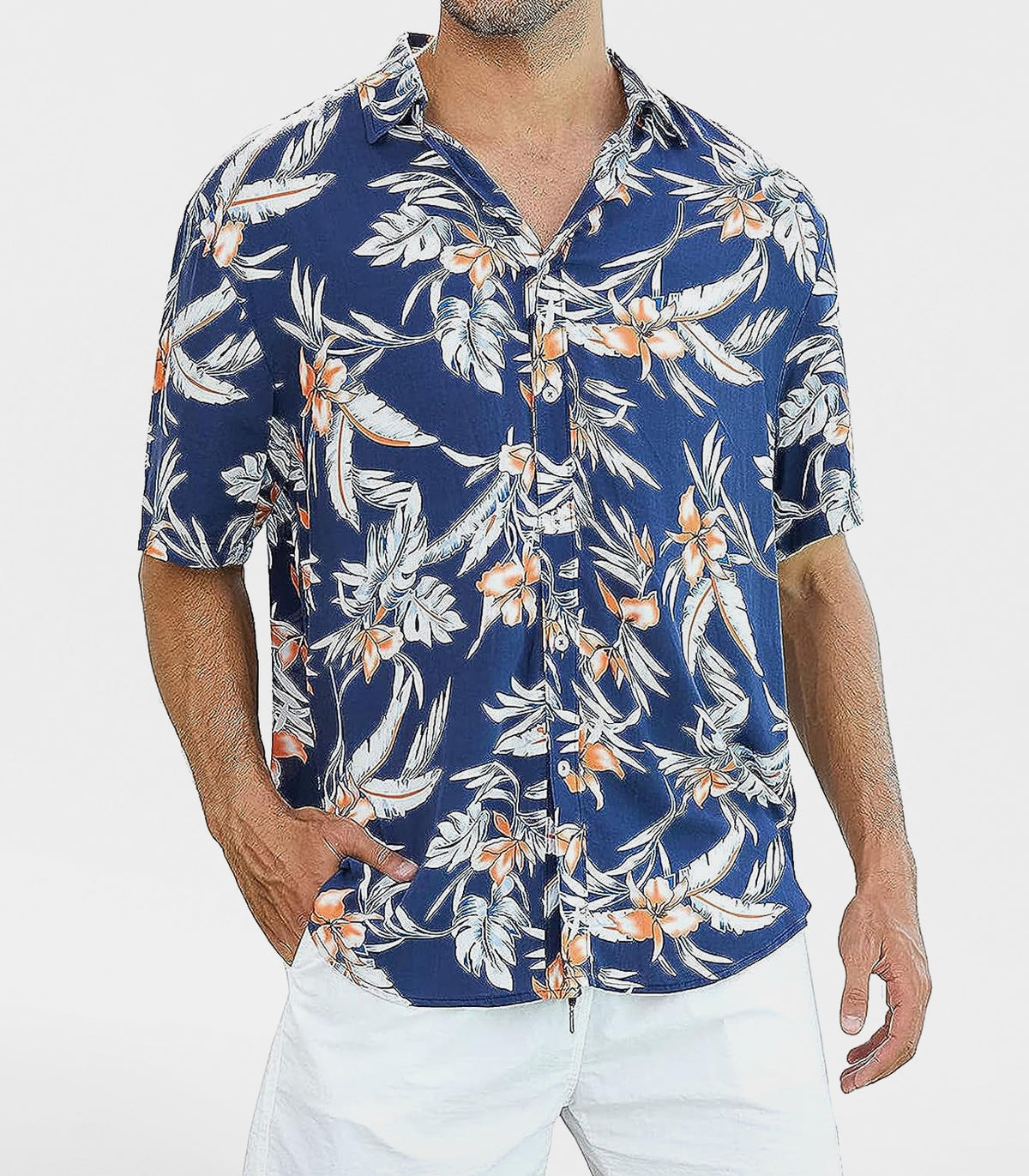 Chemises hawaïennes pour hommes 01