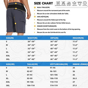 Men's Padded Mountain Bike Shorts - High Mobility, Multi-Use, Durable Design for Optimal Cycling Comfort