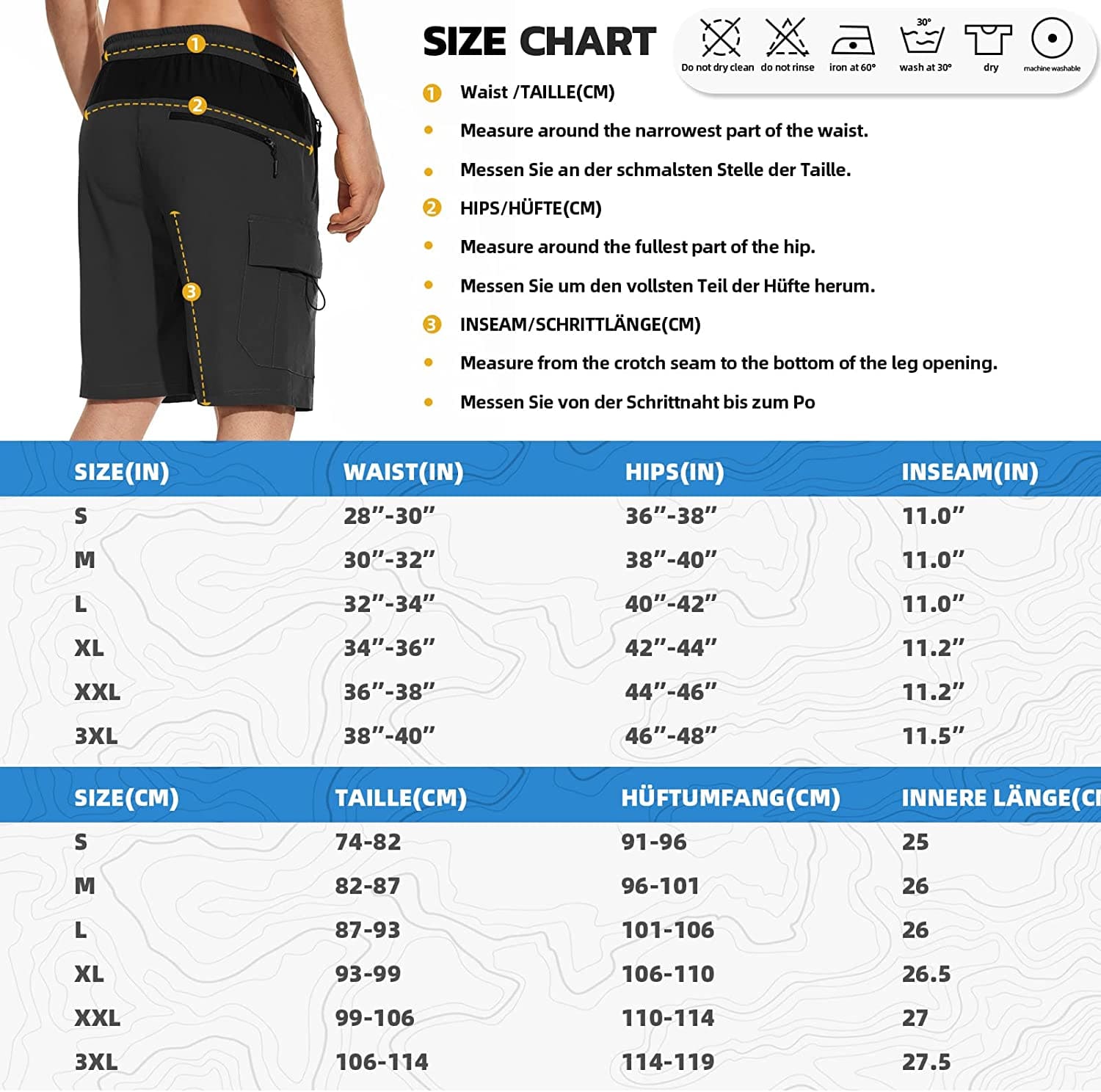 Men's Padded Mountain Bike Shorts - High Mobility, Multi-Use, Durable Design for Optimal Cycling Comfort