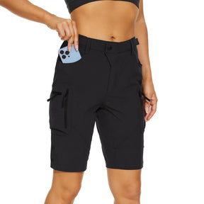 Women's Padded MTB Shorts with Pockets 06