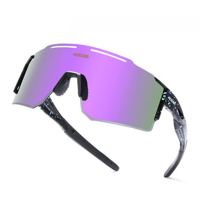 Lunettes de soleil polarisées de sport pour hommes et femmes, lunettes de soleil de baseball et de softball pour jeunes enfants pour le cyclisme et la course à pied