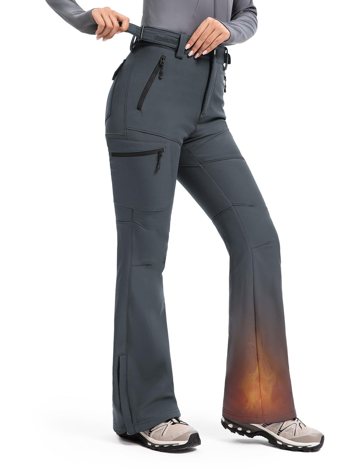 womens snow pants #Color_Grey