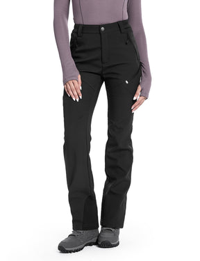 Women's Snow Ski Fleece lined Pants - SnowVenture W053