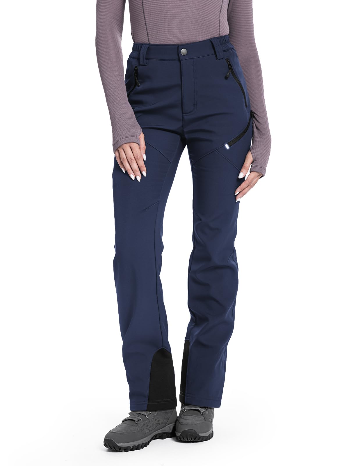 Women's Snow Ski Fleece lined Pants - SnowVenture W053