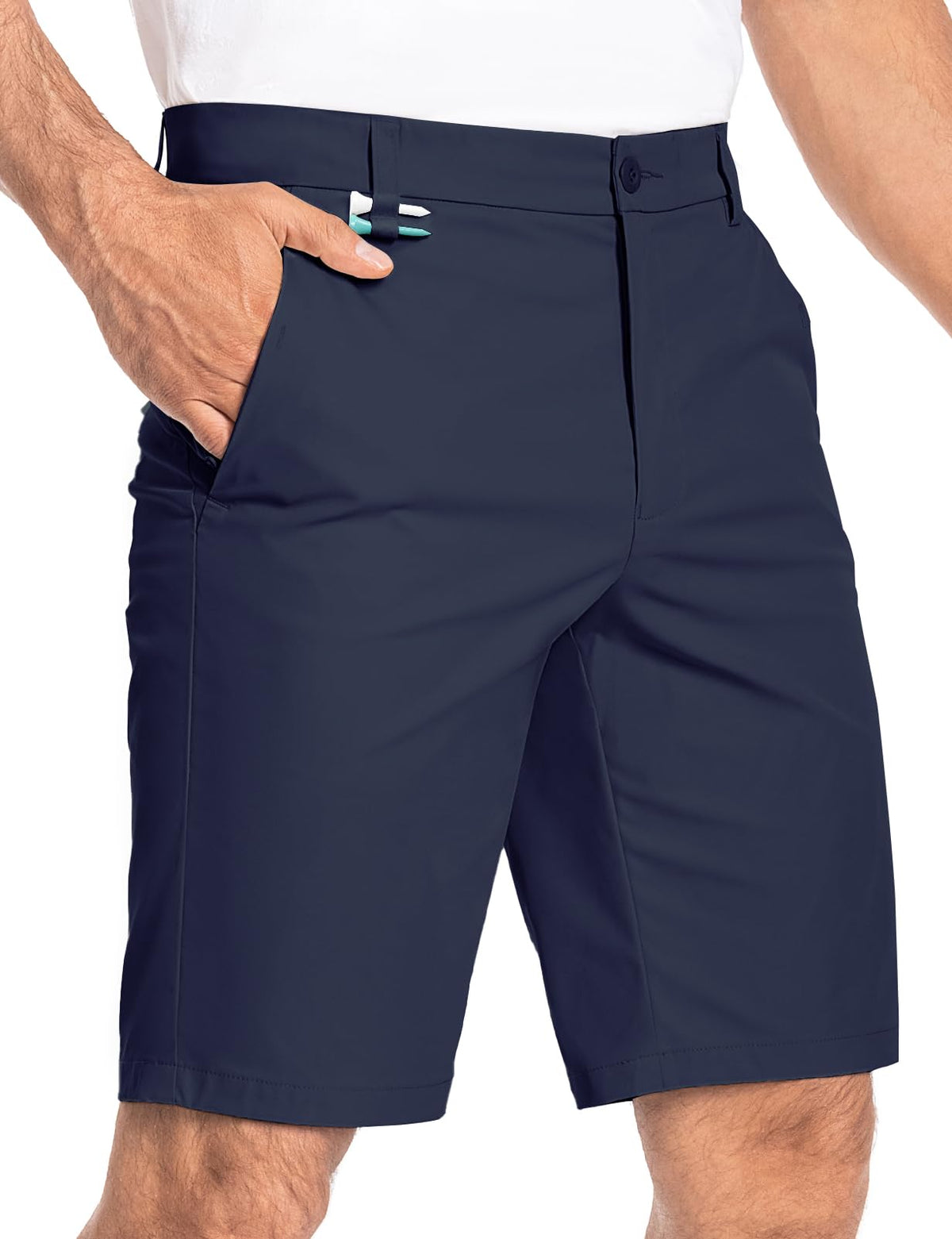 Men's Golf Shorts #Color_10"- Dark Navy