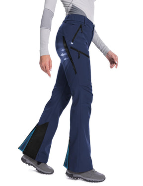 Women's Snow Ski Fleece lined Pants - SnowVenture W048