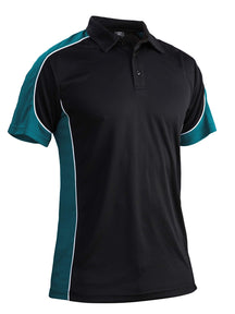 Men's Outdoor Golf Polo Short Sleeve 3 Button Quick Dry Casucal Pique Jersey Polo Shirts