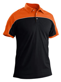 Men's Outdoor Golf Polo Short Sleeve 3 Button Quick Dry Casucal Pique Jersey Polo Shirts