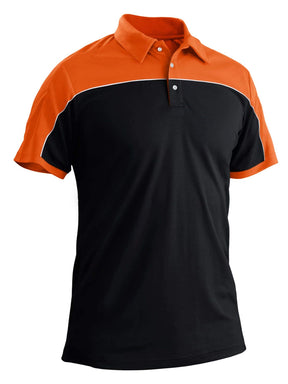 Men's Outdoor Golf Polo Short Sleeve 3 Button Quick Dry Casucal Pique Jersey Polo Shirts