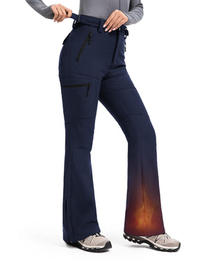 Women's Snow Ski Fleece lined Pants - SnowVenture W050