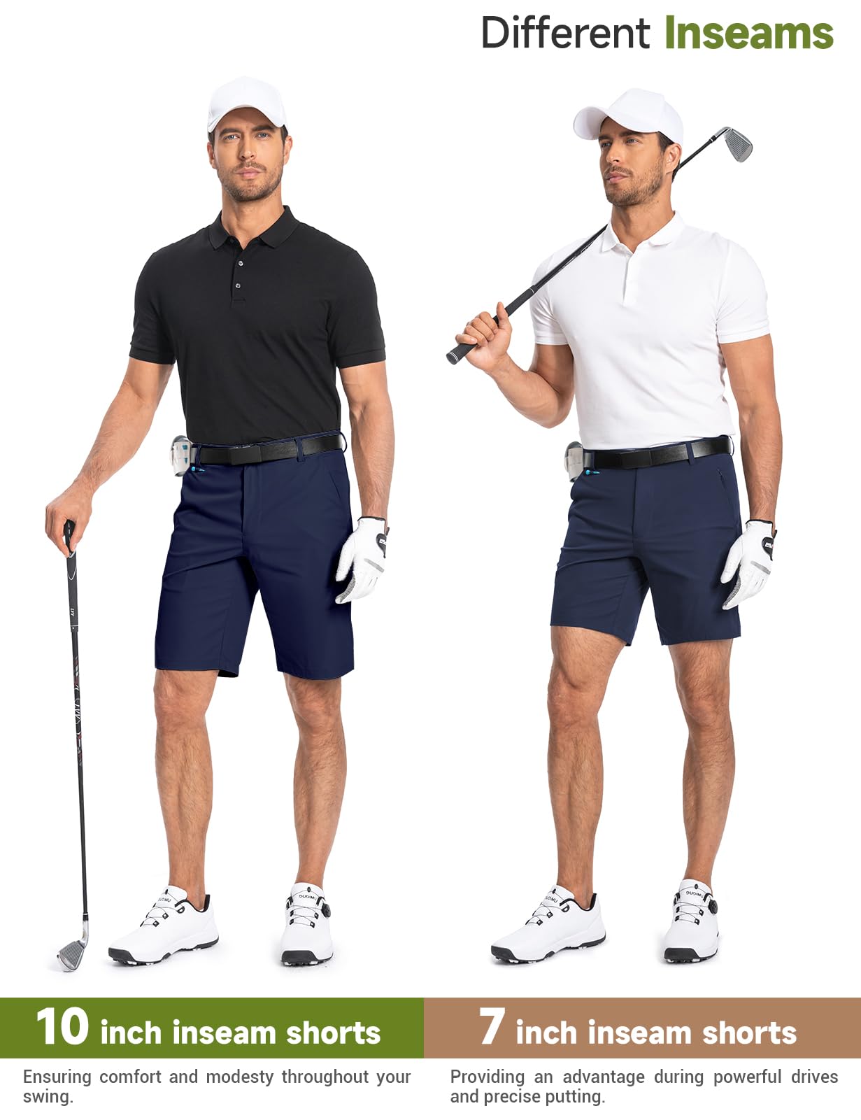 Shorts de golf pour hommes 32