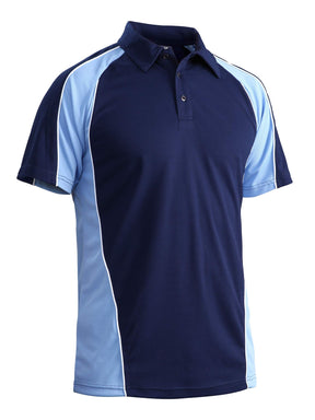 Men's Outdoor Golf Polo Short Sleeve 3 Button Quick Dry Casucal Pique Jersey Polo Shirts