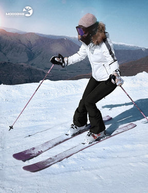 Women's Snow Ski Fleece lined Pants - SnowVenture W048