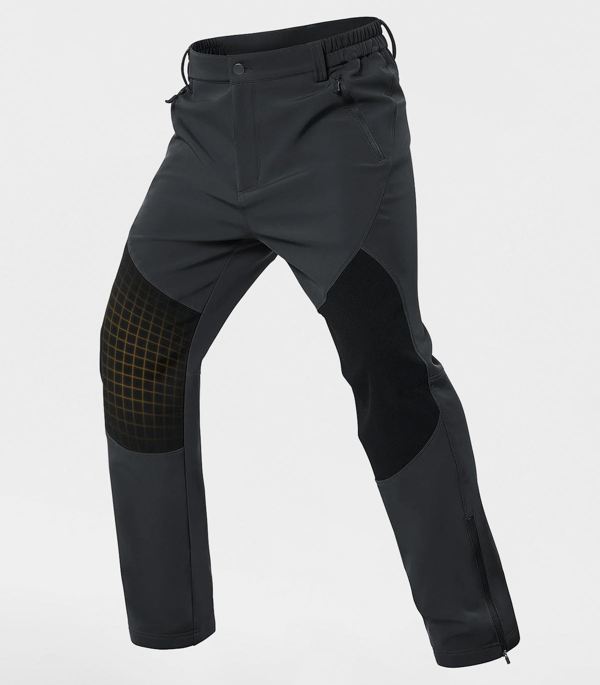 Men's Snow Ski Pants Fleece Lined Waterproof- SnowVenture M041