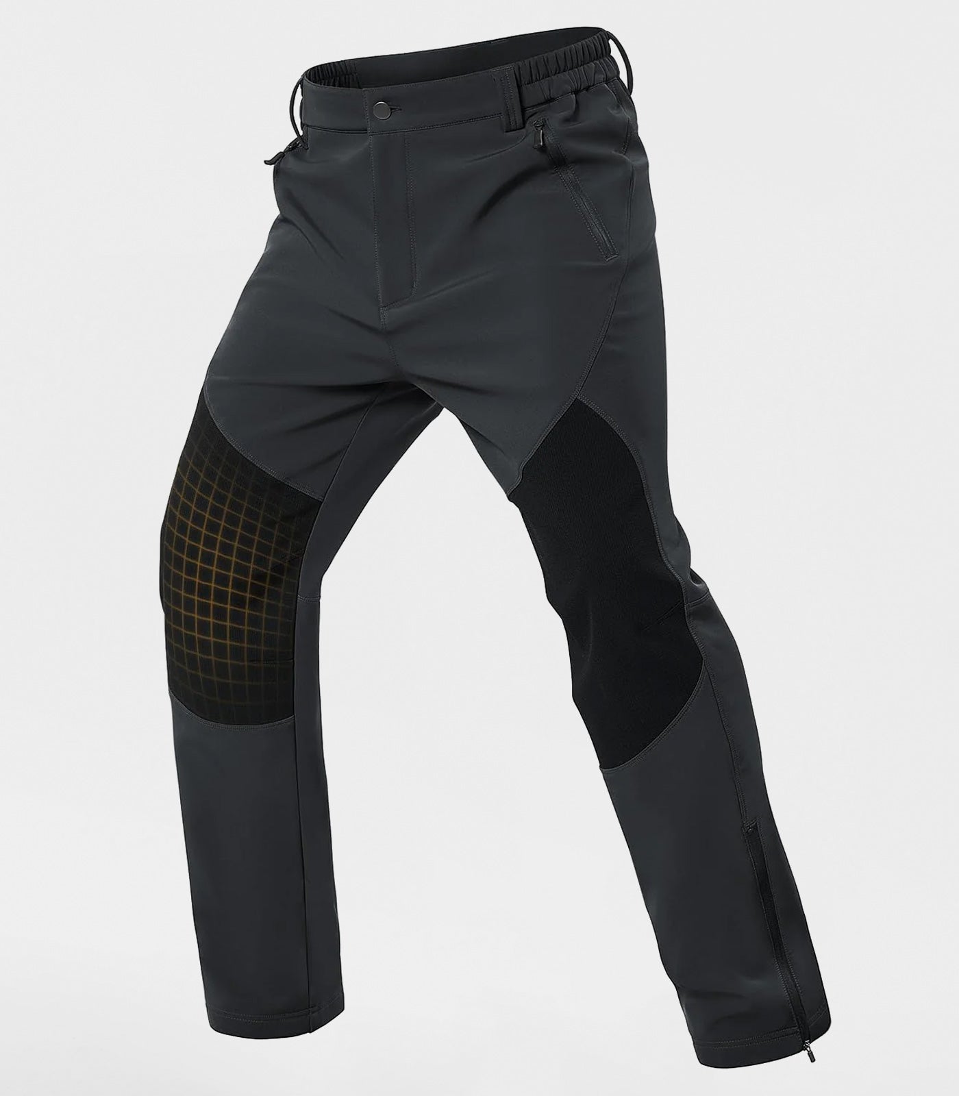 Men's Snow Ski Pants Fleece Lined Waterproof- SnowVenture M041