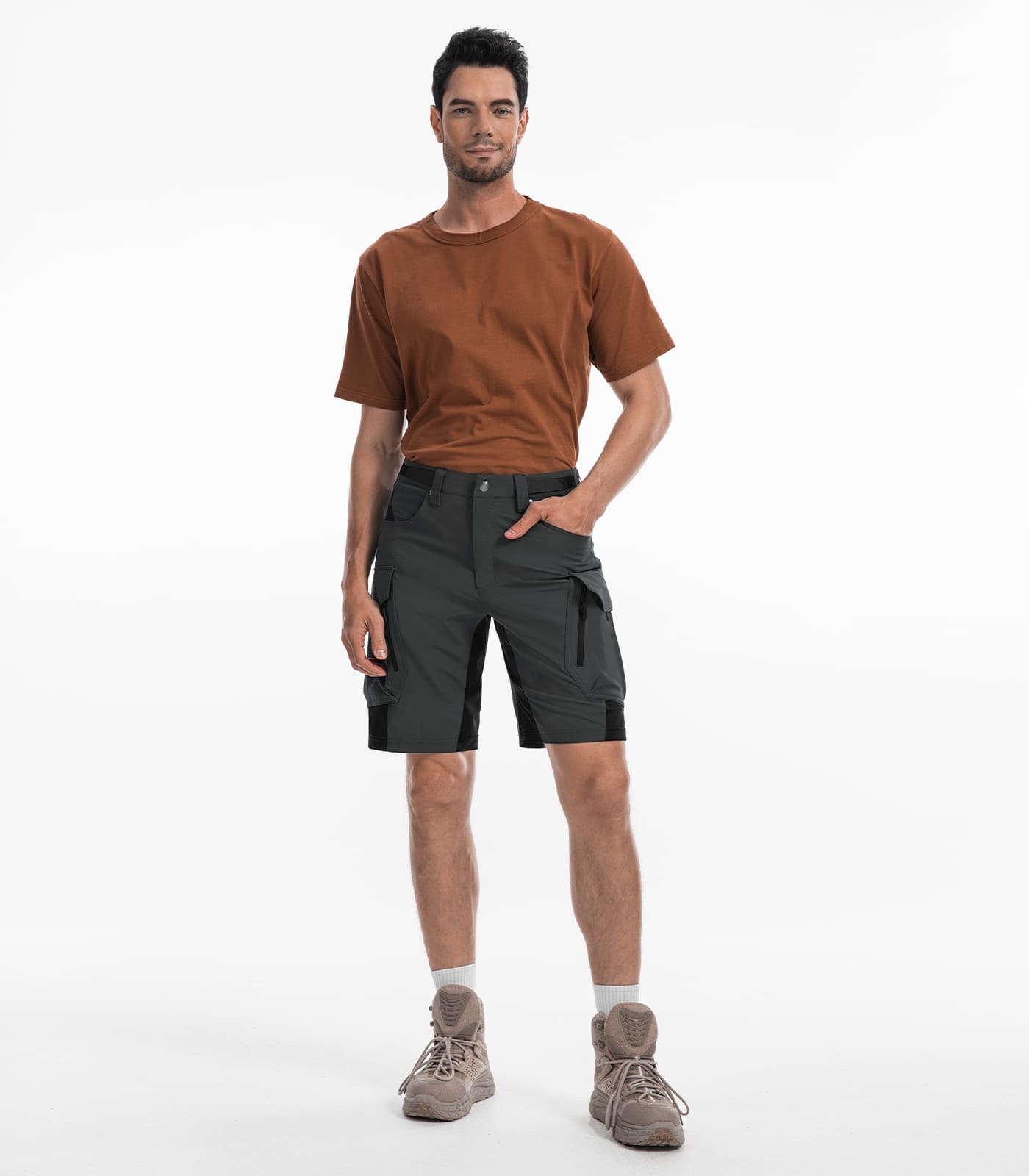 Men's Cargo Hiking Shorts - TrailPioneer M066