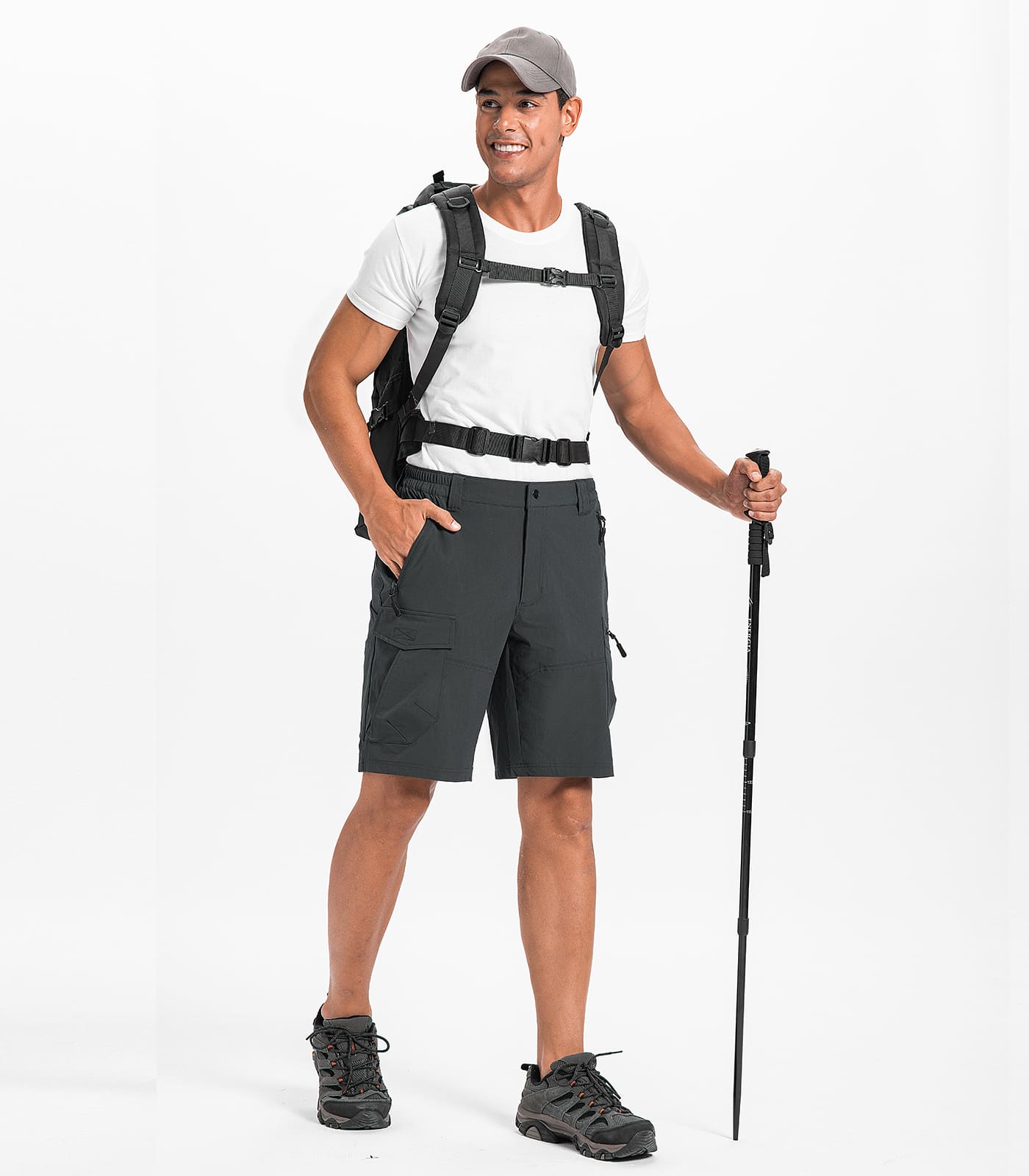 Men's Cargo Hiking Shorts - TrailPioneer M062